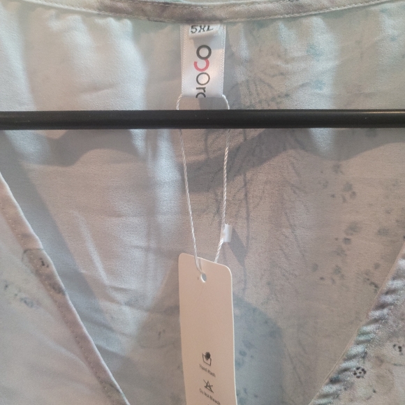 NWT Womens Floral Sleeveless 1X Lightweight OrderPlus - Picture 2 of 11